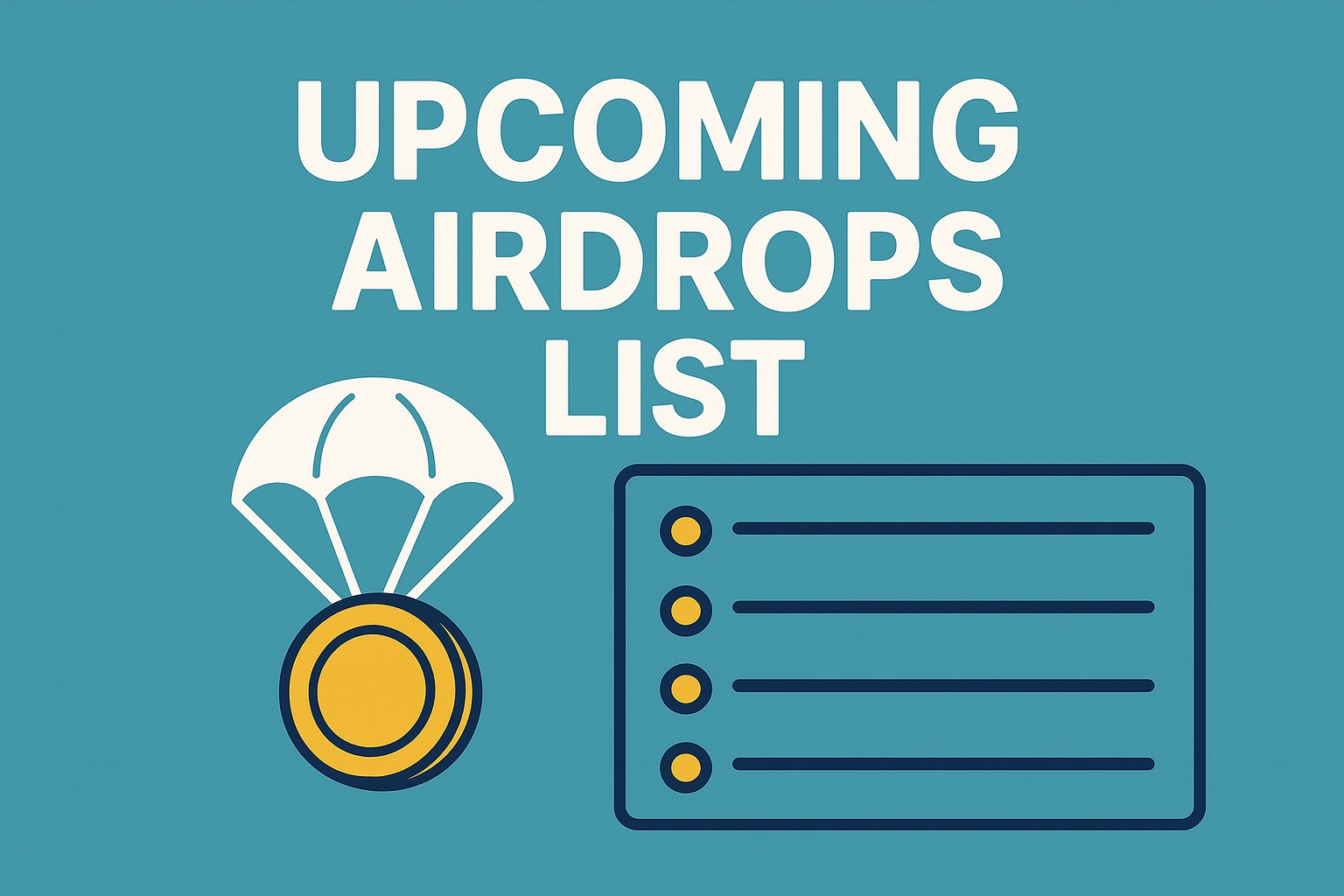Upcoming Airdrops List